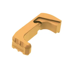 Tyrant Designs Parts & Accessories 34 Tyrant CNC TD43X48EGLD Extended Magazine Release Glock 43x/48 Gold Alum,Magazine Releases