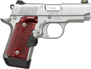 Best Gun Stores in California 69 Kimber Micro 9 W/ Crimson Trace Laser Grip 9mm Pistol, 7rd, 3.15", Stainless - 3700482