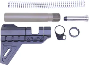 Guntec USA Parts & Accessories 35 Guntec USA AR-15 Micro Breach Pistol Brace Kit Cerakote Flat Dark Earth