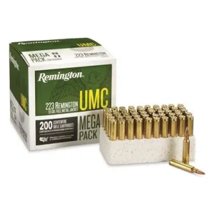 Remington UMC, .223 Remington, MC, 55 Grain, 200 Rounds