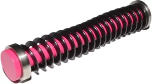Centennial Defense Systems Glock 43/43X/48 CDS Stainless Single Spring Guide Rod Assembly Pink 21lb Spring