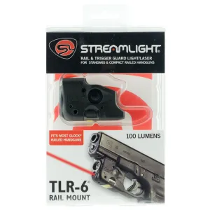Gun Accessories Deals of the Week (Updated Weekly) 17 Streamlight 69290 TLR-6 Laser/Light Combo Handgun Clear LED 100 Lumens Red Laser Black Polymer