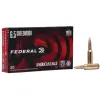 Federal Ammunition 50 Federal 6.5 Creedmoor 120 gr Open Tip Match American Eagle 20/Box