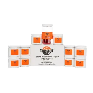 Tannerite Parts & Accessories 30 Tannerite PP410 Pro Pak Impact Enhancement Explosion White Vapor Centerfire, Rifle Firearm 1 lb 10 Targets