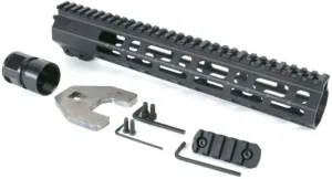AT3 Tactical SPEAR M-Lok AR-15 Free Float Handguard 12 in Black