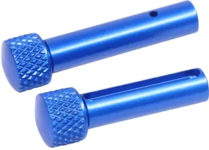Guntec USA Parts & Accessories 9 Guntec USA AR 5.56 Cal Extended Takedown Pin Set Gen 2 Anodized Blue