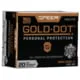 Speer Gold Dot 9 mm +P 124 Grain Hollow Point Pistol Ammo 20 Rounds