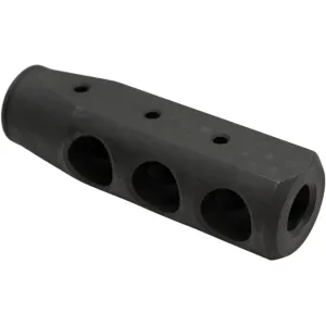 AR-STONER Competition Muzzle Brake 1/2"-28 Thread AR-15 9mm Steel Matte