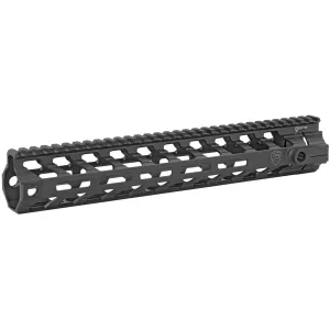 Fortis Manufacturing Parts & Accessories 3 Fortis Manufacturing REV-II-12-ML, Inc. Rev II, 12.4 in Free Float Handguard, Mlok, Fits AR-15, Black REV-II-12-ML