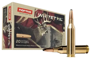 Norma Ammunition 44 Norma Whitetail 243 Win 100 Gr PSP 20 Rounds (Box)