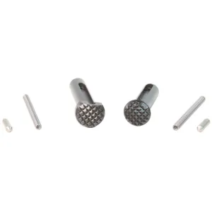 Geissele Parts & Accessories 58 Geissele Ultra Duty Checkered AR-15 Takedown Pin Set Stainless Steel Nitride