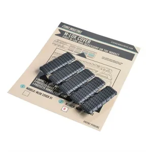 Strike Industries Parts & Accessories 38 Mlok Cover V2 5pcs - 5pcs Mlok-Cover-V2 In Black