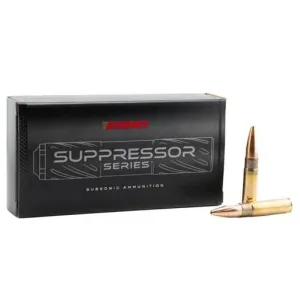 Barnes Ammunition 61 Barnes Suppressor Series 300 AAC Blackout 220gr JHP Rifle Ammo -20 Rounds