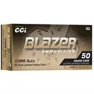 Blazer Brass Hp 10mm Auto Handgun Ammo - Blazer Brass Hp 10mm Auto 180gr Jacketed Hollow Point 50/Box