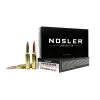 Nosler Ammunition 20 NOSLER Match Grade 6.5 Creedmoor 140 gr Custom Competition Hollow Point Boat Tail | 20 Rounds