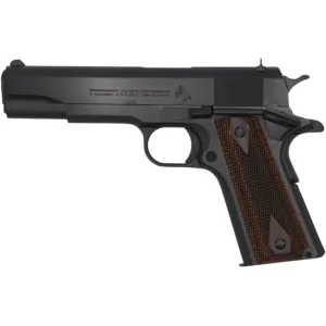 Colt 1911 Classic 45 ACP Pistol 5" Barrel 7+1 Round Blued Slide Rosewood Grip Blued Frame