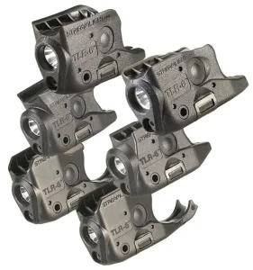 Streamlight TLR-6 LED Weapon Lights Combo Pack CR1/3N White 100 Lumens Black