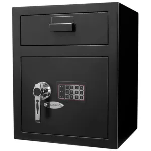 Barska Large Keypad Depository Safe Black