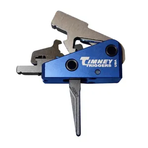 TIMNEY TRIGGERS Targa 2-Stage Straight Long Trigger with Small Pin for AR-15 (663S-ST)