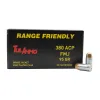 .380 ACP vs 9mm: Which Should You Carry? (2026) 20 Tula .380 ACP 95gr Steel cases Brass Jacketed Zinc Plated 50RD