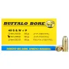 Buffalo Bore 40 S&W +P Ammo 180 Grain Jacketed Hollow Point Box of 20