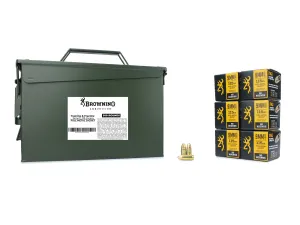 Utah Gun Laws (2026): Constitutional Carry, CFP, Stand Your Ground & Reciprocity 30 Browning Training & Practice 9mm 115 Gr FMJ 300 Rounds in Heavy Duty Ammo Can (Bulk)