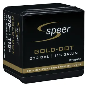 Speer Ammunition 53 Speer Reloading Projectiles .277 115-Grain 50-Rounds GDSP