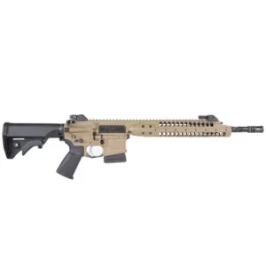 8 Best California Legal AR-15 Rifles (2026): Featureless & Fixed-Mag Builds 11 LWRC International LWRC IC-A5 5.56mm NATO 14.7" 1:7" P&W Bbl FDE CA Compliant Rifle ICA5R5CK14PCAC