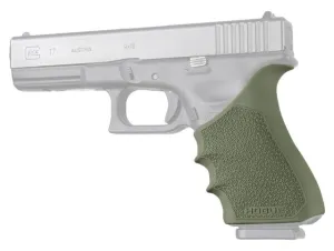 Hogue Glock HandAll Beavertail Grip Sleeve Glock 17 MOS/17L/22/35/35 MOS/34/34 MOS/31/37 Gen 3/4 OD Green