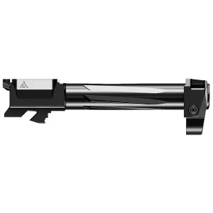 Radian Weapons Parts & Accessories 51 Radian Weapons G19G3ILRN Ramjet + Afterburner Combo 9mm Luger, Compatible w/Glock 19 Gen3, Black Stainless Steel Fluted Barrel