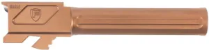 Fortis Manufacturing Parts & Accessories 56 Fortis Manufacturing Glock Match Grade Barrel Glock 19X with Lone Rifling 9mm Luger 1-10 416R Stainless Copper Tich