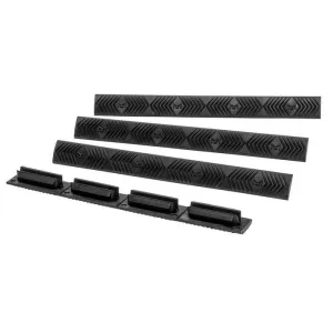 ERGO Grips Parts & Accessories 30 Ergo Grips M-LOK Rail Cover Black Polymer 6.25" AR-15