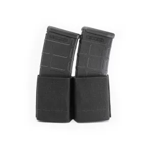 Esstac KYWI Short Double 5.56 AR-15 Rifle Magazine Pouch Nylon Black