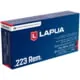 Lapua Ammunition 21 Lapua .223 Remington 55 Grain Full Metal Jacket FMJ Brass Cased Rifle Ammo 20 Rounds