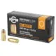 PPU Defense .45 ACP 185 Grain Jacketed Hollow Point Brass Cased Pistol Ammo 50 Rounds