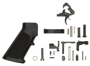 ALG Defense Lower Parts Kit w/Grip and QMS Trigger