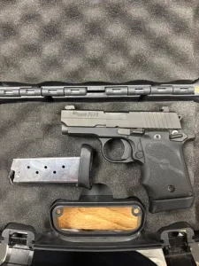 SIG SAUER P938 BRG (BLACK RUBBER GRIPS)