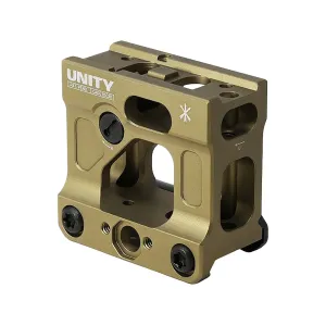 Unity Tactical Parts & Accessories 13 Unity Tactical FAST Aimpoint Micro Red Dot Mount Aluminum Flat Dark Earth
