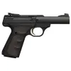 Browning 051537490 Buck Mark Micro Bull 22 LR 4 10+1 Matte Black, UFX Rubber Overmolded Grip
