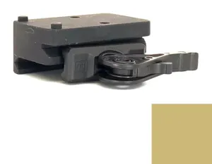 American Defense Manufacturing Mounts & Parts 16 American Defense Manufacturing Trijicon RMR Lightweight QD Red Dot Mount TAC Lever Flat Dark Earth