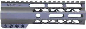 Guntec USA Parts & Accessories 94 Guntec USA AR-15 7in Air-Lok Series M-LOK Compression Free Floating Handguard w/ Monolithic Top Rail OD Green