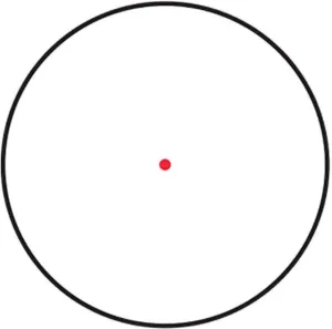 AT3 Tactical 1x23mm Micro Red Dot Reflex Sight 2 MOA Red Dot .83'' Height Riser Flat Dark Earth 0.83" Riser