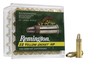 Best Caliber for Women's Self Defense: .380 vs 9mm vs .38 Special 63 Remington Yellow Jacket .22 LR 33gr TCHP, 100rds - 1700
