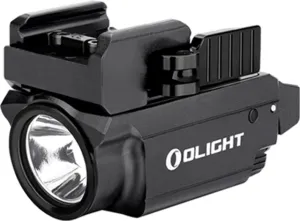 Olight Baldr Mini 600 Lumens LED Flashlight with Green Laser Sight Black