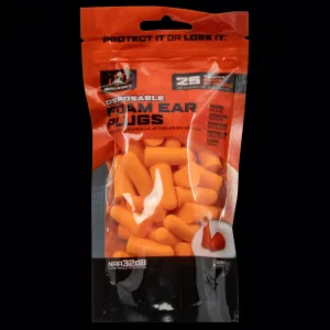Walker's Parts & Accessories 5 Walkers Game Ear Foam Ear Plugs, Wlkr Gwp-fp25bag Foam Ear Plug 25pair Nrr32db