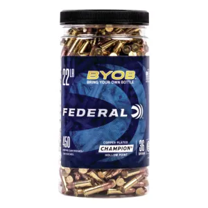 Federal Champion BYOB .22 LR 36 Grain Rimfire Ammo