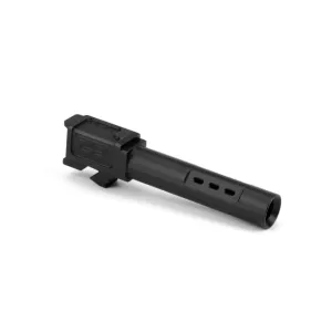 Zaffiri Precision Side Ported Glock 19 Gen 5 9mm Luger Non-Threaded Pistol Barrel 3.95in 1-10 RH Twist Nitride Black