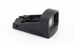 Shield Sights Compact Shield Mini Red Dot Sight 8 MOA Dot Reticle SMSC-8MOA Glass Lens Black