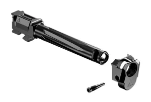 Radian Weapons Afterburner and Ramjet Glock 17 Gen 4 9mm Luger Non-Threaded Pistol Barrel 4.49in Radianite Black