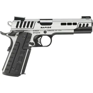 Kimber Rapide Scorpius 3000421 1911 Pistol 9mm 5\" Barrel 9+1 Semi-Auto TFX Pro Sights Black KimPro II